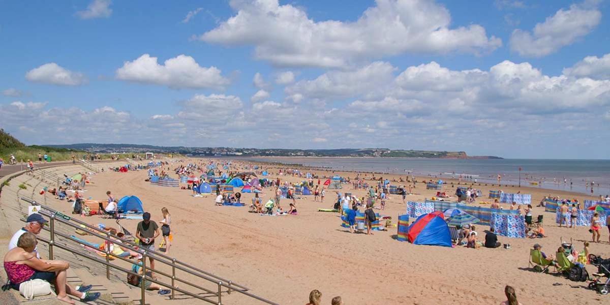 Static Caravan On Lady'S Mile Holiday Park 道利什 外观 照片